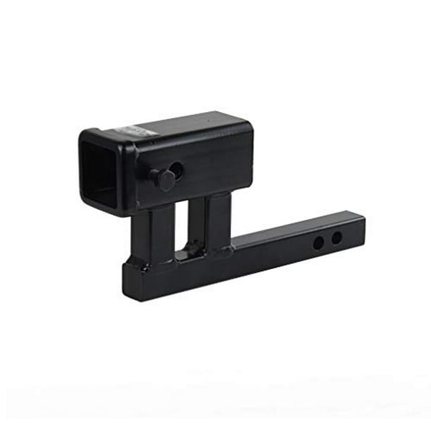 2 Receiver TOPTOW Trailer Hitch Extender Adapter 4-1/4 inch Rise/Drop 1-1/4 inch Solid Shank 8-5/8 Extension 2 Receiver TOPTOW Trailer Hitch Extender Adapter 4-1/4 inch Rise/Drop 1-1/4 inch Solid Shank 8-5/8 Extension
